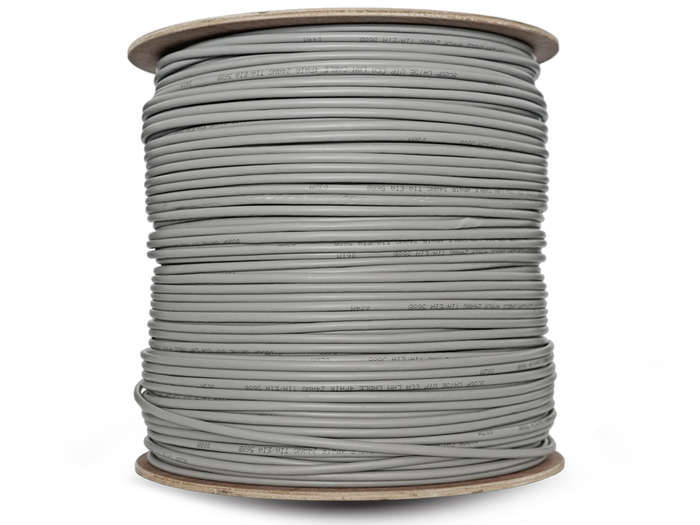 Scoop 500M Drum Cat5E Cca Grey Utp Cable