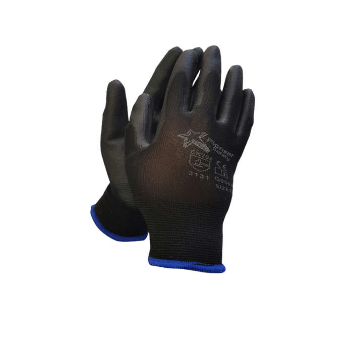 Flex Lightweight Black PU Coated Glove