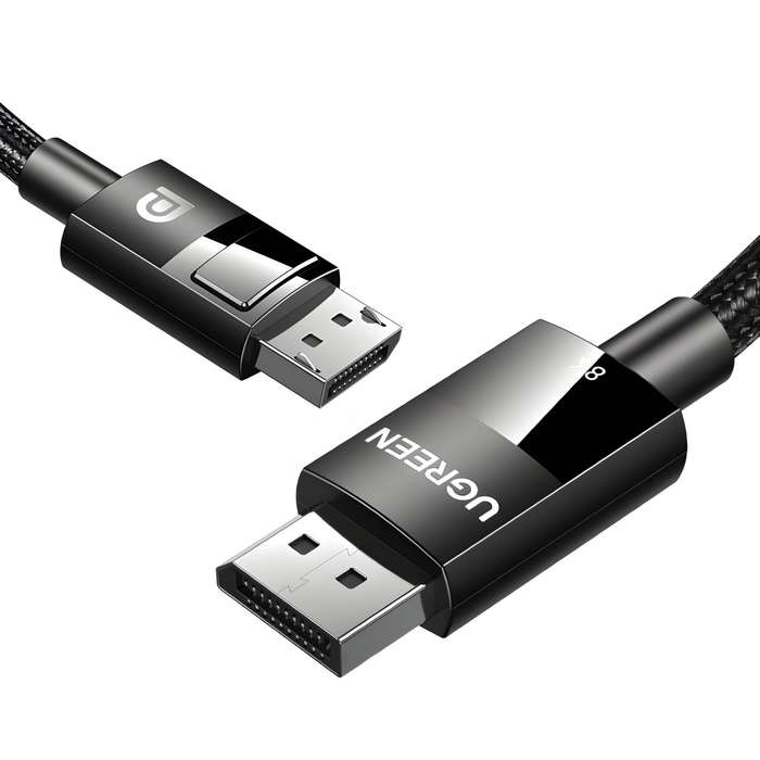 UGREEN DP114 8K DisplayPort Male to Male Braided Cable 2m