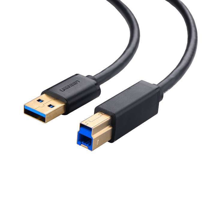 UGreen US210 USB-A Printer Cable 2M - Black