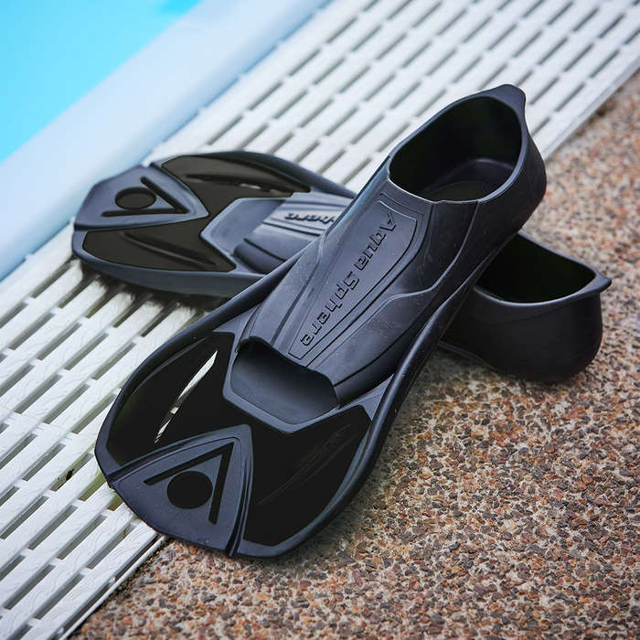 Aquasphere Microfin - Adult Swim Training Fin - Black