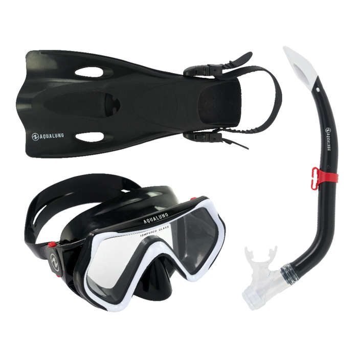 Aqualung Hero - Junior Snorkeling Set - Black