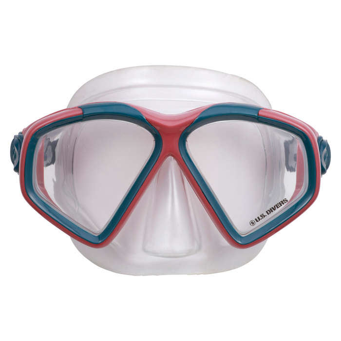 U.S. Divers Cozumel TX II - Adult Snorkeling Set - Coral/Navy
