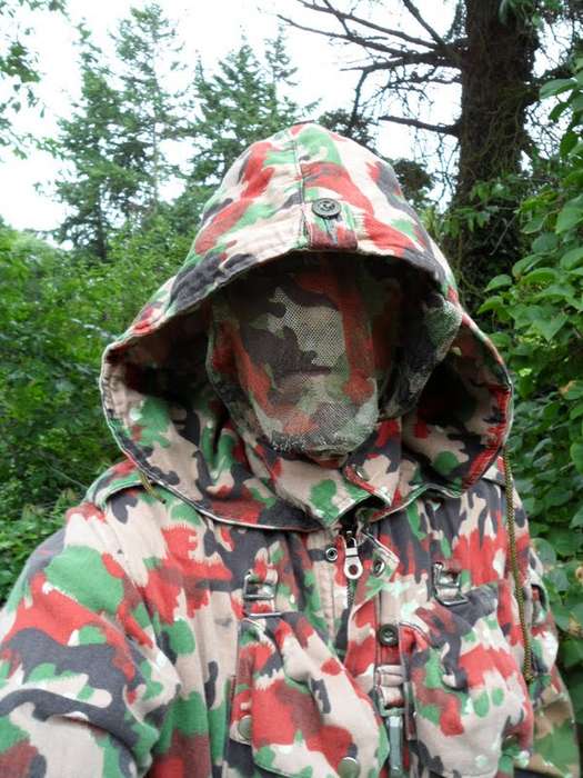 Swiss Alpenflage Parka and Bag