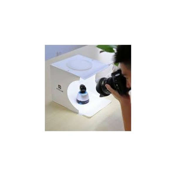 Puluz 20cm Portable Folding 550LM Studio Photo Lighting Box