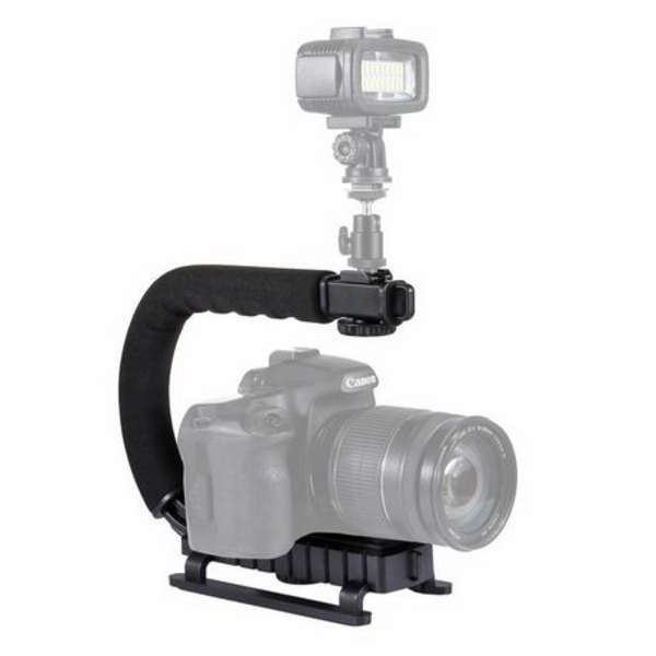 PULUZ U/C Shape Portable Handheld DV Bracket Stabilizer