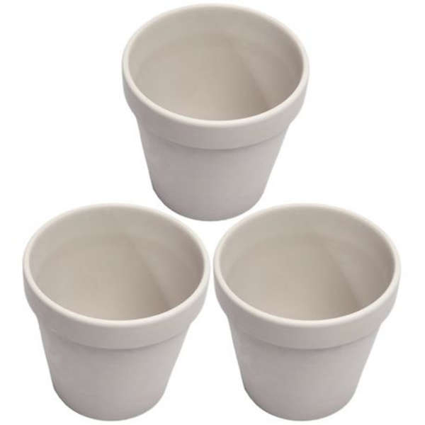 3pcs 20cm Ceramic Pot