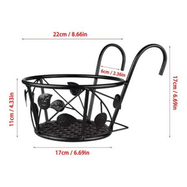 3 Piece Stylish Garden Hanging Pot Plant Holder
