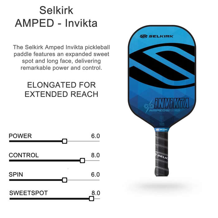 Selkirk AMPED - Epic Pickleball Paddle - Blue
