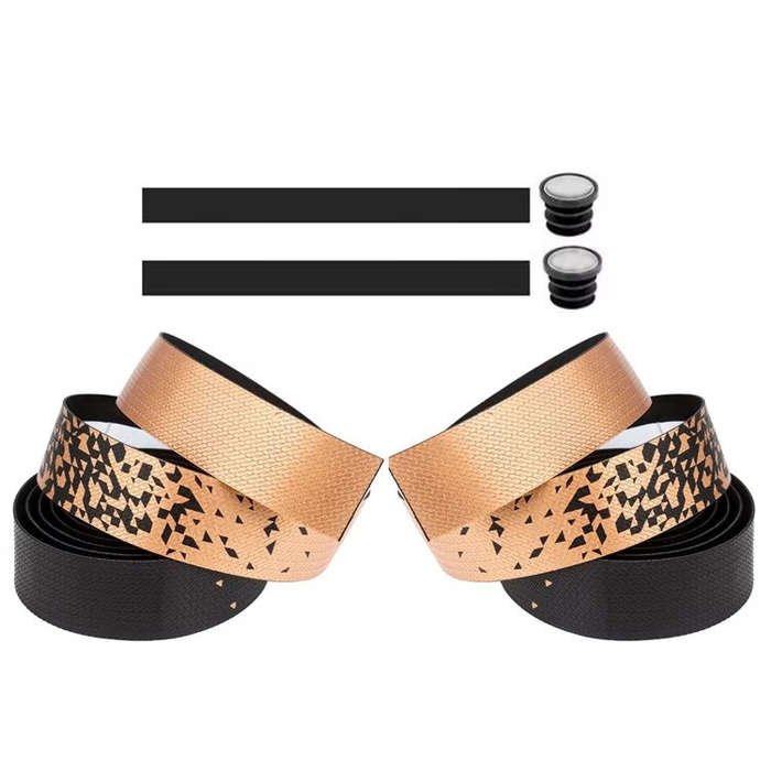 Pro Lightweight Handlebar Tape Set - Gold Fade Into Black