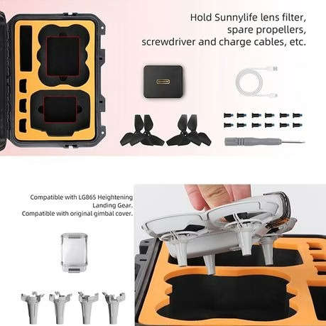 SunnyLife ABS Hard Shell Waterproof Case for DJI NEO