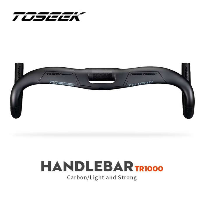 TOSEEK TR1000 Aero Carbon Road Bar - 420mm Wide