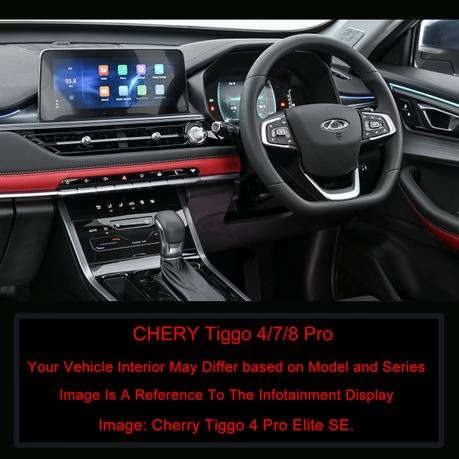 WILK Tempered Glass Screen Protector for Cherry Tiggo 4/7/8 Pro