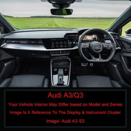 WILK Tempered Glass Screen Protector Kit for Audi A3/Q3