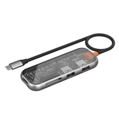 WiWU Cyber Series 5 in 1 USB Type-C Hub