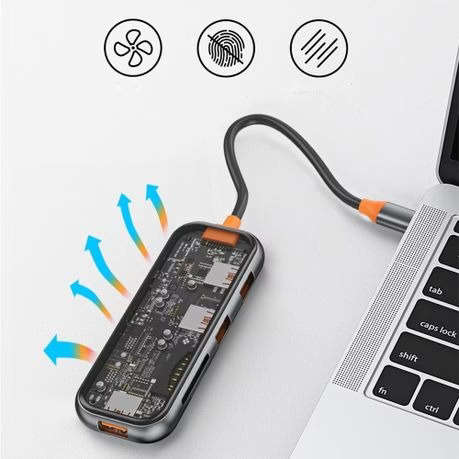 WiWU Cyber Series 5 in 1 USB Type-C Hub