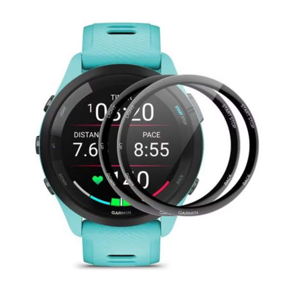 2 PCS WILK Screen Protectors with 3D Edge for Garmin Forerinner 265 S