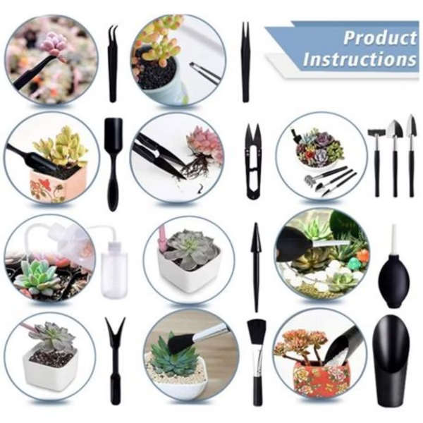 15pc Succulent Garden Tool Set