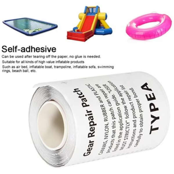 Clear TPU Self-Adhesive Repair Patch Roll (7.5 cm × 1.6 m)