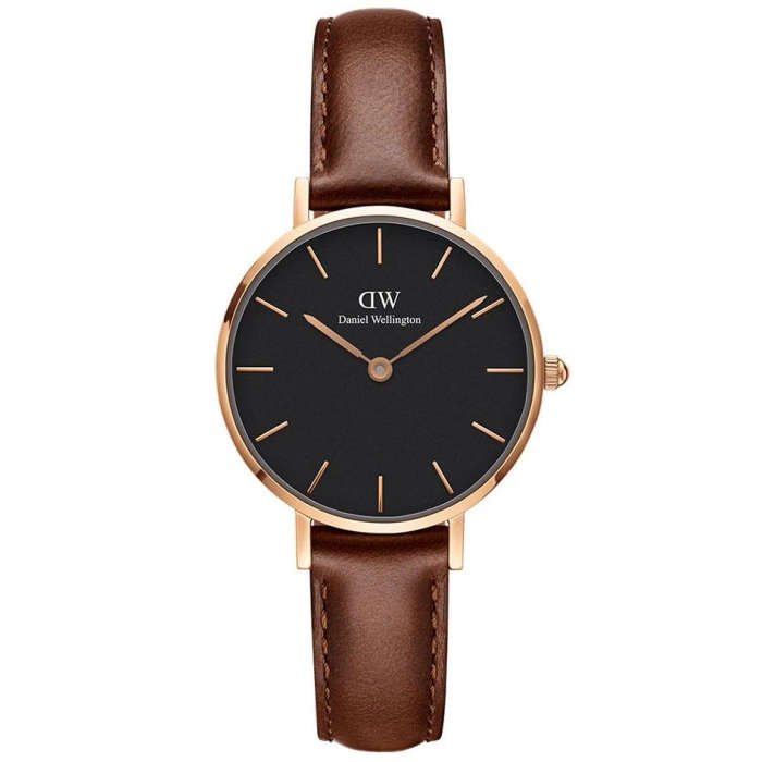 Daniel Wellington Women's Watch - St. Mawes Brown Leather (DW00100225)