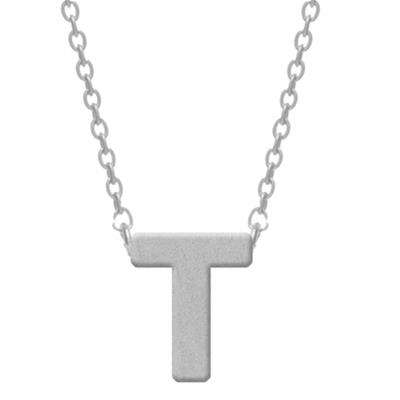 Co88 Jewels Women's Necklace (8cn-11019) - alphabet letters Collection