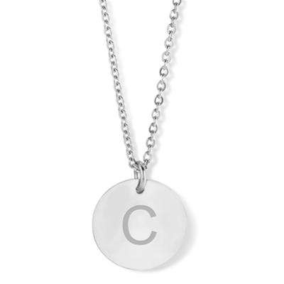 Co88 Jewels Women's Necklace (8cn-11028) - alphabet letters Collection