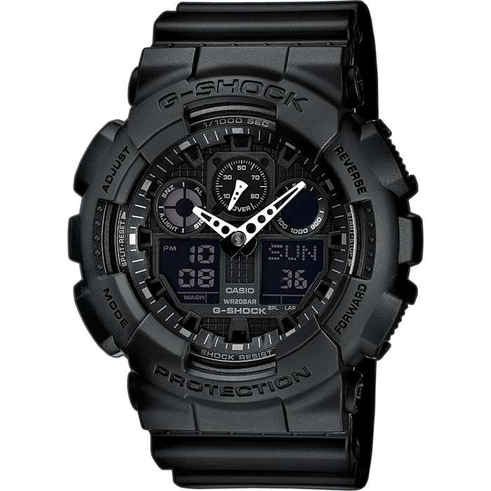 Casio G-shock ga-100-1a1er Men's Watch chronograph(ga-100-1a1er)