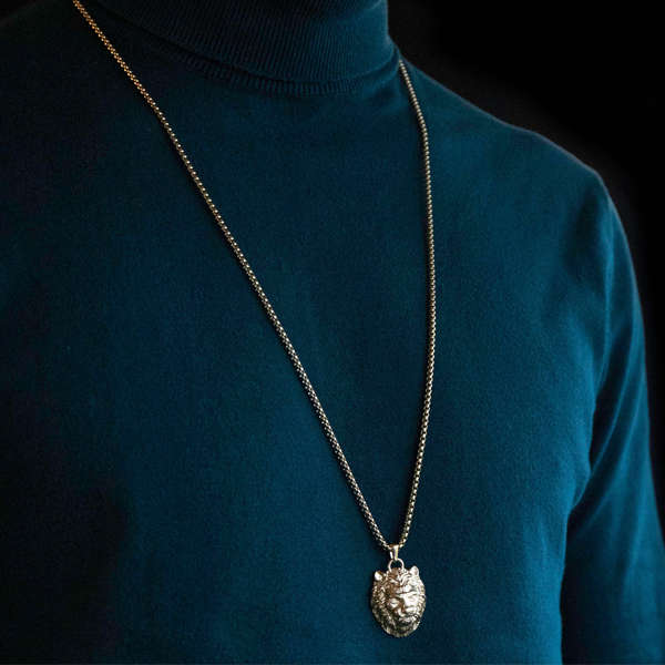 Guess Men's Necklace (JUMN01387JWYGT-U)