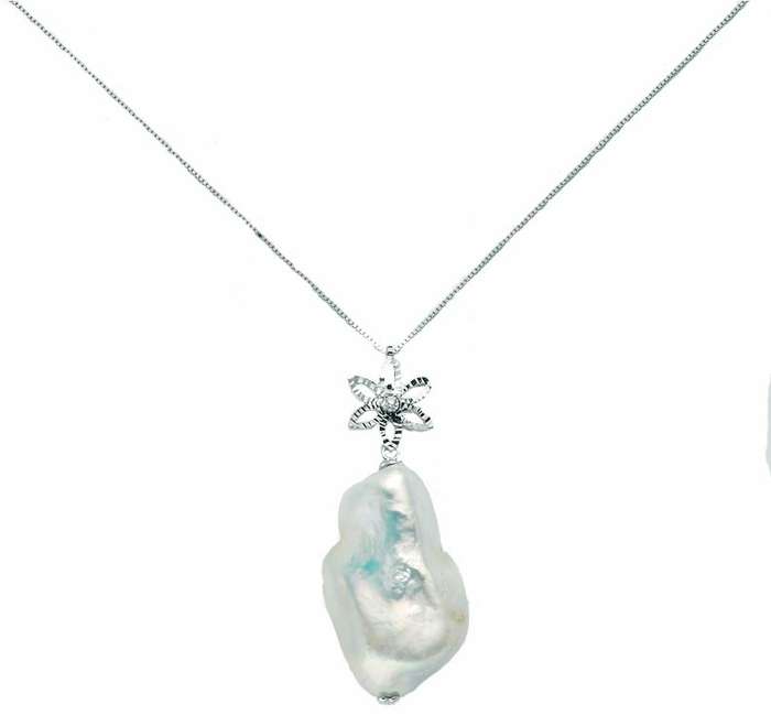 Miluna Pcl4788 (pcl4788) - Women's Necklace with Pearl