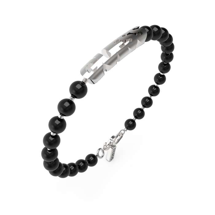 Guess Mens Bracelet JUMB04059JWSTBKS
