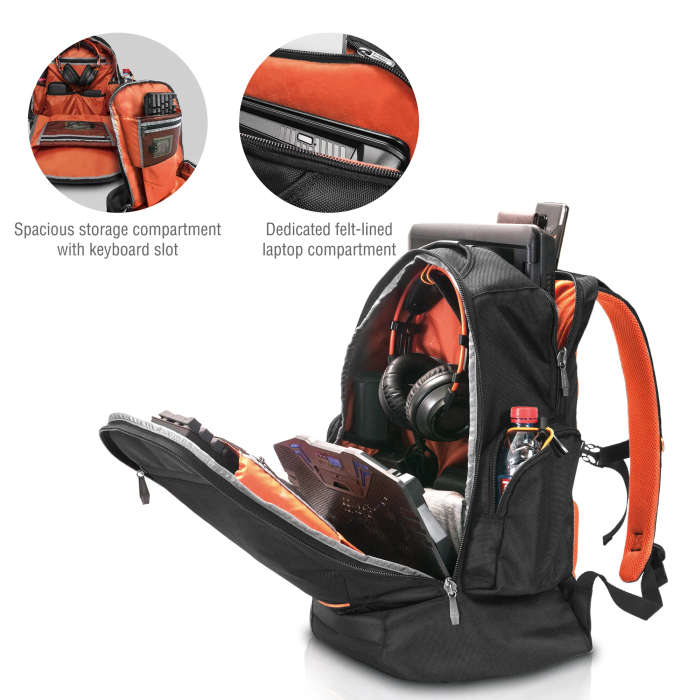 EVERKI EKP117B CONTEMPRO 117 18.4'' LARGE GAMING LAPTOP BACKPACK (EKP117B)