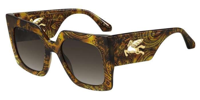 Etroscreen Eyewear Sunglasses for Women (ETRO 0075_S_2VM-HA_53)
