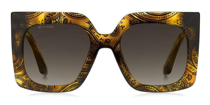 Etroscreen Eyewear Sunglasses for Women (ETRO 0075_S_2VM-HA_53)