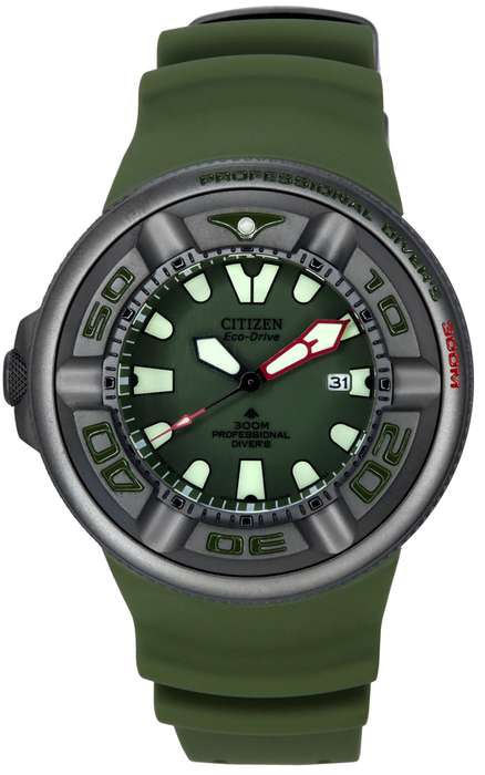 Citizen Promaster Marine Metropolitan Adventure Eco-Drive Diver's BJ8057-17X 300M Men's Watch Wit...