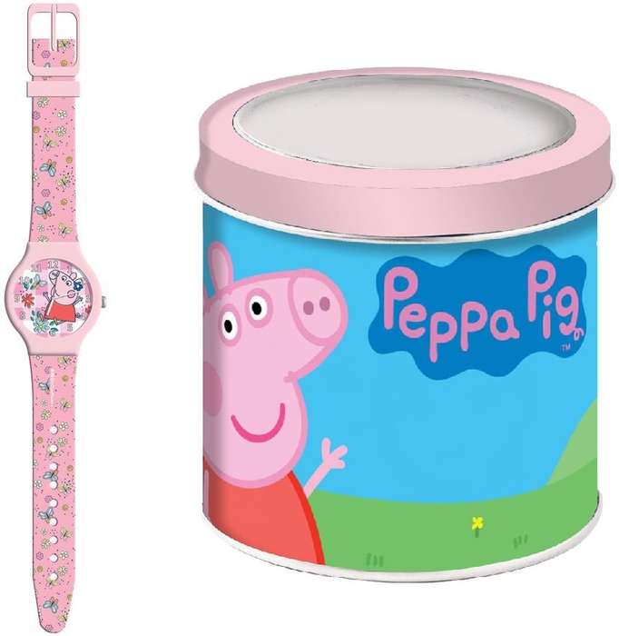 Kid Watch peppa pig - tin box (482823) - Unisex Kid's Watch