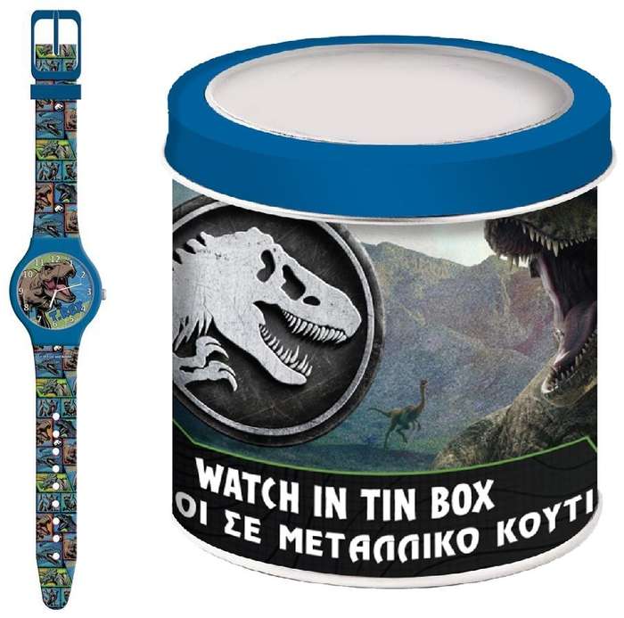 Kid Watch jurassic park - tin box (570996) - Unisex Kid's Watch