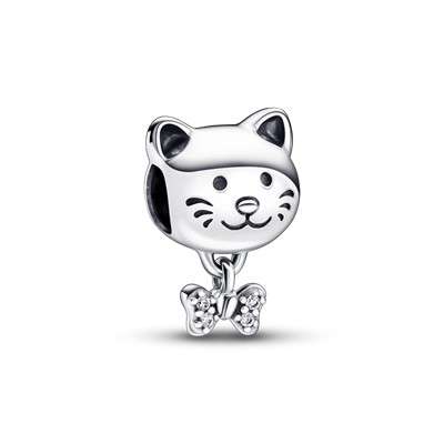 PANDORA JEWELRY PET CAT & BOW