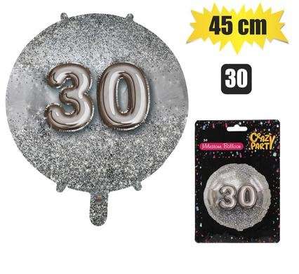 Balloon helium foil ms 30 45cm f-01