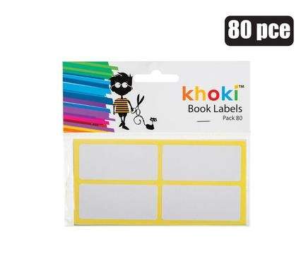 Labels self adhesive no border 80pc