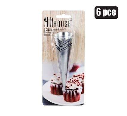 Cream-horn-holders mtl 6pce hillhouse