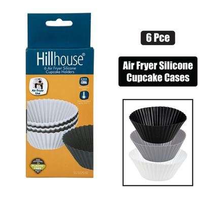 Air fryer silicone cupcake cases 6pc