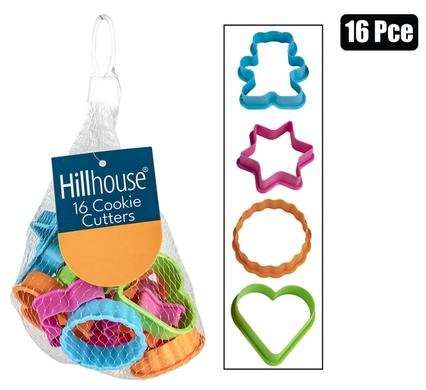 Cookie-cutters pl small 16pc asstd