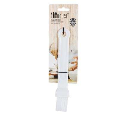 Pastry-brush pl-handle sq wht hillhouse