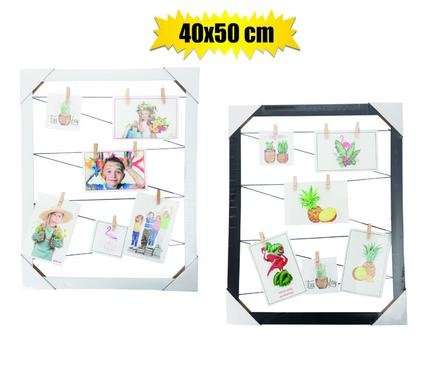 Picture-frame pl string hanging 40x50cm