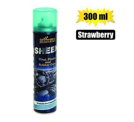 Shield sheen vinyl/rubber 300ml s/berry