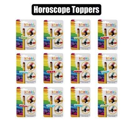 Pencil/pen topper horoscope plastic
