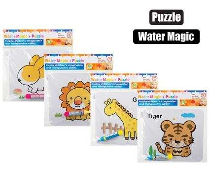 Art+craft wacky water painting canvas