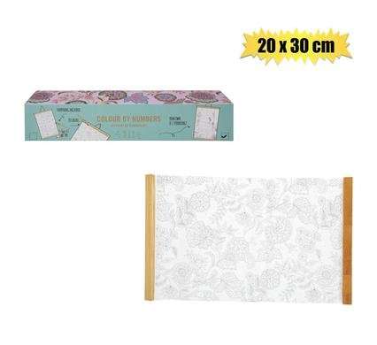 Art+craft paint/canvas set 50x30cm