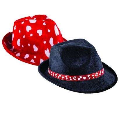 Dress up hat hearts