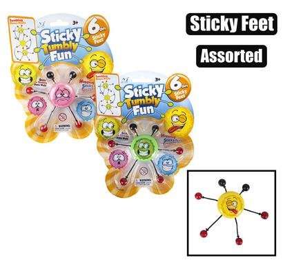 Novelty sticky wall climbing spider